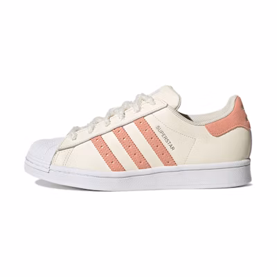 (W) adidas Superstar 'Wonder White Ambient Blush'