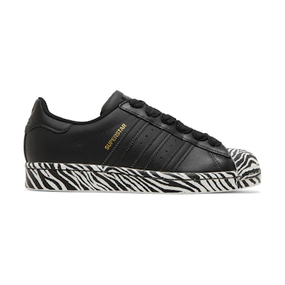 (W) adidas Superstar 'Zebra Print'