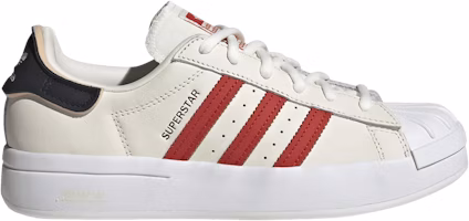 (Women) adidas Superstar Ayoon 'Off White Scarlet' HP9576 (Women) adidas Superstar Ayoon 'Off White Scarlet' HP9576