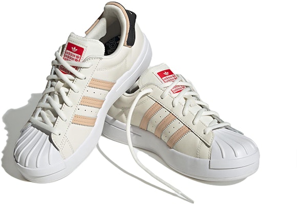 (Women) adidas Superstar Ayoon 'Off White Scarlet' HP9576 Lookbook (Women) adidas Superstar Ayoon 'Off White Scarlet' HP9576
