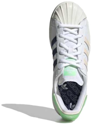 (W) adidas Superstar Ayoon 'Putih Hijau' GW9587 Details for (W) adidas Superstar Ayoon 'Putih Hijau' GW9587