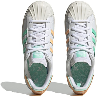 (Women) adidas Superstar Ayoon 'White Pulse Mint' HP9583 Shop (Women) adidas Superstar Ayoon 'White Pulse Mint' HP9583