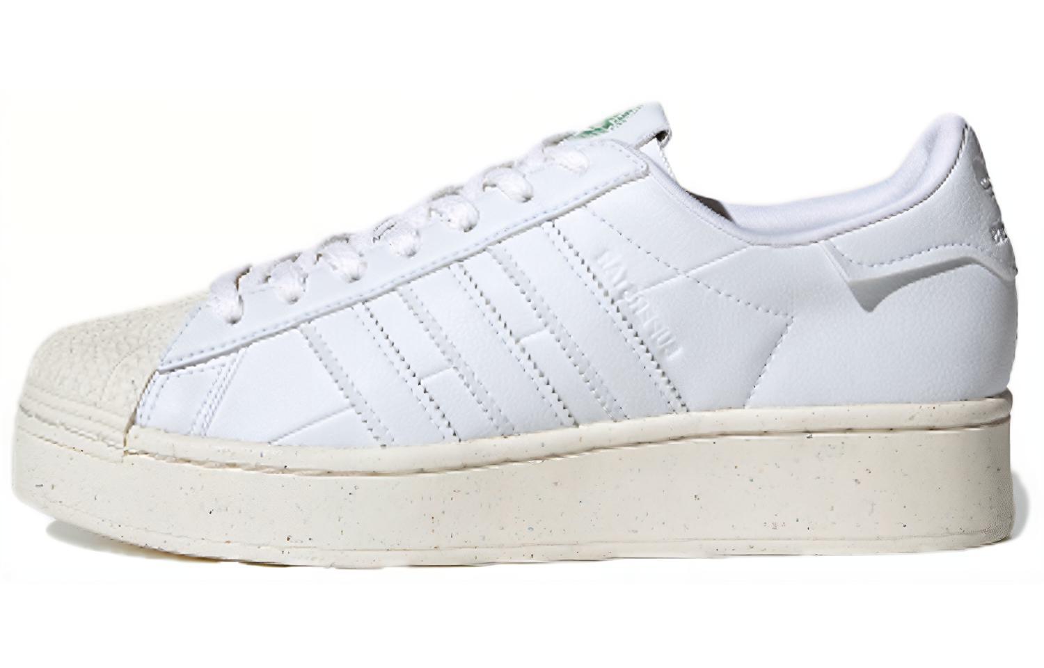 (Women) adidas Superstar Bold 'Clean Classics Cloud White Royal' FY0118