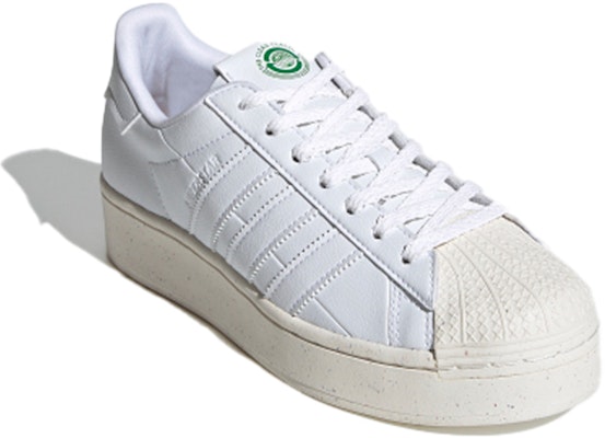 (Women) adidas Superstar Bold 'Clean Classics Cloud White Royal' FY0118 Lookbook (Women) adidas Superstar Bold 'Clean Classics Cloud White Royal' FY0118
