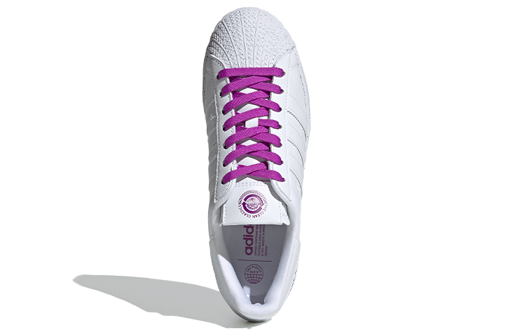 Purchase (W) adidas Superstar Bold ''Clean Classics - Wit Shock Paars'' FY0129