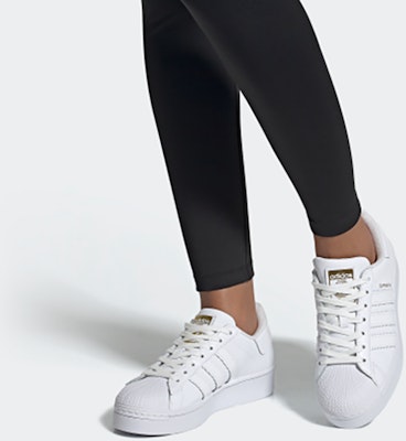 (Women) adidas Superstar Bold 'Cloud White' FV3334 Sizing (Women) adidas Superstar Bold 'Cloud White' FV3334