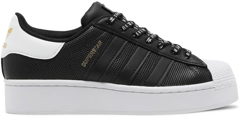 (W) adidas Superstar Bold 'Core Black Hitam' FV3442 Buy (W) adidas Superstar Bold 'Core Black Hitam' FV3442
