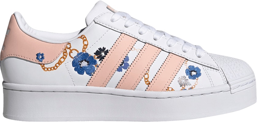 Adidas originals sales superstar floral trim