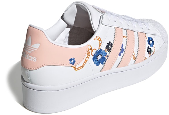 (W) 阿迪达斯 Superstar Bold '花卉' FW2547 Lookbook (W) 阿迪达斯 Superstar Bold '花卉' FW2547