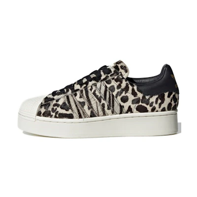 (W) adidas Superstar Bold 'Fuzzy Animal Print'