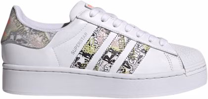 (Women) adidas Superstar Bold 'Graffiti Strip' FX3532 (Women) adidas Superstar Bold 'Graffiti Strip' FX3532