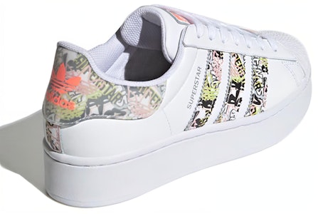 (W) adidas Superstar Bold 'Graffiti Strip' FX3532 Lookbook (W) adidas Superstar Bold 'Graffiti Strip' FX3532