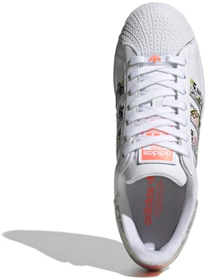 (W) 阿迪达斯Superstar Bold '涂鸦条纹' FX3532 Shop (W) 阿迪达斯Superstar Bold '涂鸦条纹' FX3532