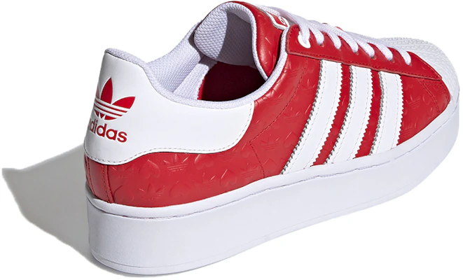 (W) adidas Superstar Bold 'Corazón Grabado - Escarlata' FZ1836 Shop (W) adidas Superstar Bold 'Corazón Grabado - Escarlata' FZ1836
