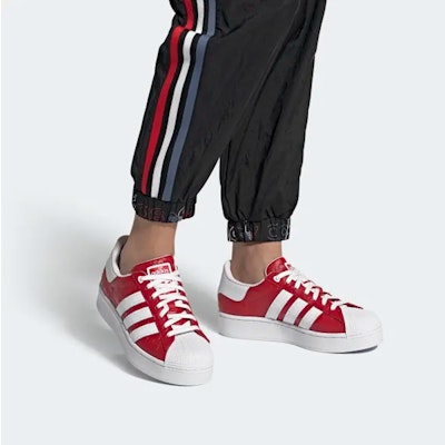 (W) adidas Superstar Bold 'Corazón Grabado - Escarlata' FZ1836 Sizing (W) adidas Superstar Bold 'Corazón Grabado - Escarlata' FZ1836