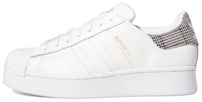(Women) adidas Superstar Bold 'Houndstooth Heel Print' FZ0147 (Women) adidas Superstar Bold 'Houndstooth Heel Print' FZ0147