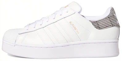 (Women) adidas Superstar Bold 'Houndstooth Heel Print' FZ0147 (Women) adidas Superstar Bold 'Houndstooth Heel Print' FZ0147