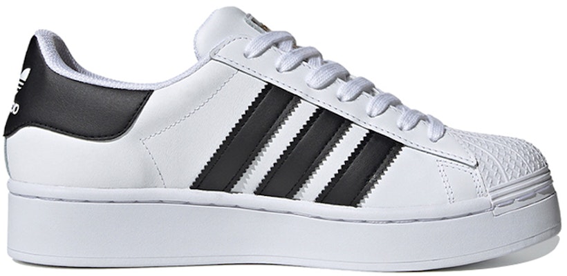 (W) 阿迪达斯 Superstar Bold '白黑' 配色 FW5771 Order (W) 阿迪达斯 Superstar Bold '白黑' 配色 FW5771