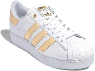 (W) adidas Superstar Bold 'Putih Emas Metalik' FV3340 Order (W) adidas Superstar Bold 'Putih Emas Metalik' FV3340
