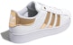 (W) adidas Superstar Bold 'Putih Emas Metalik' FV3340