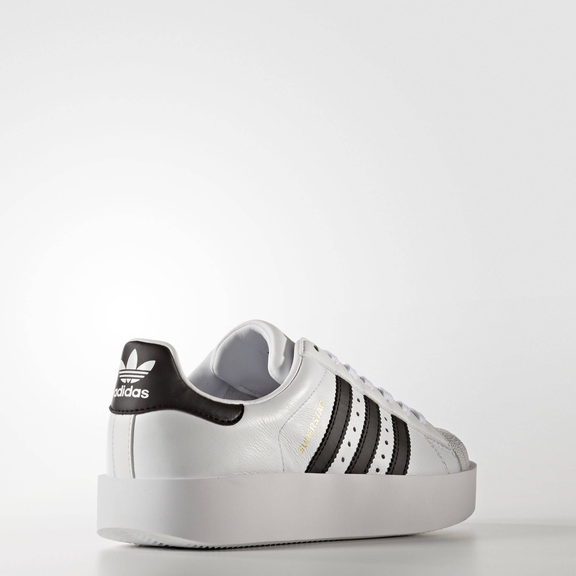 Lookbook (W) adidas Superstar Bold Platform 'Putih Hitam' BA7666