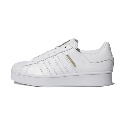 (W) adidas Superstar Bold White Gold