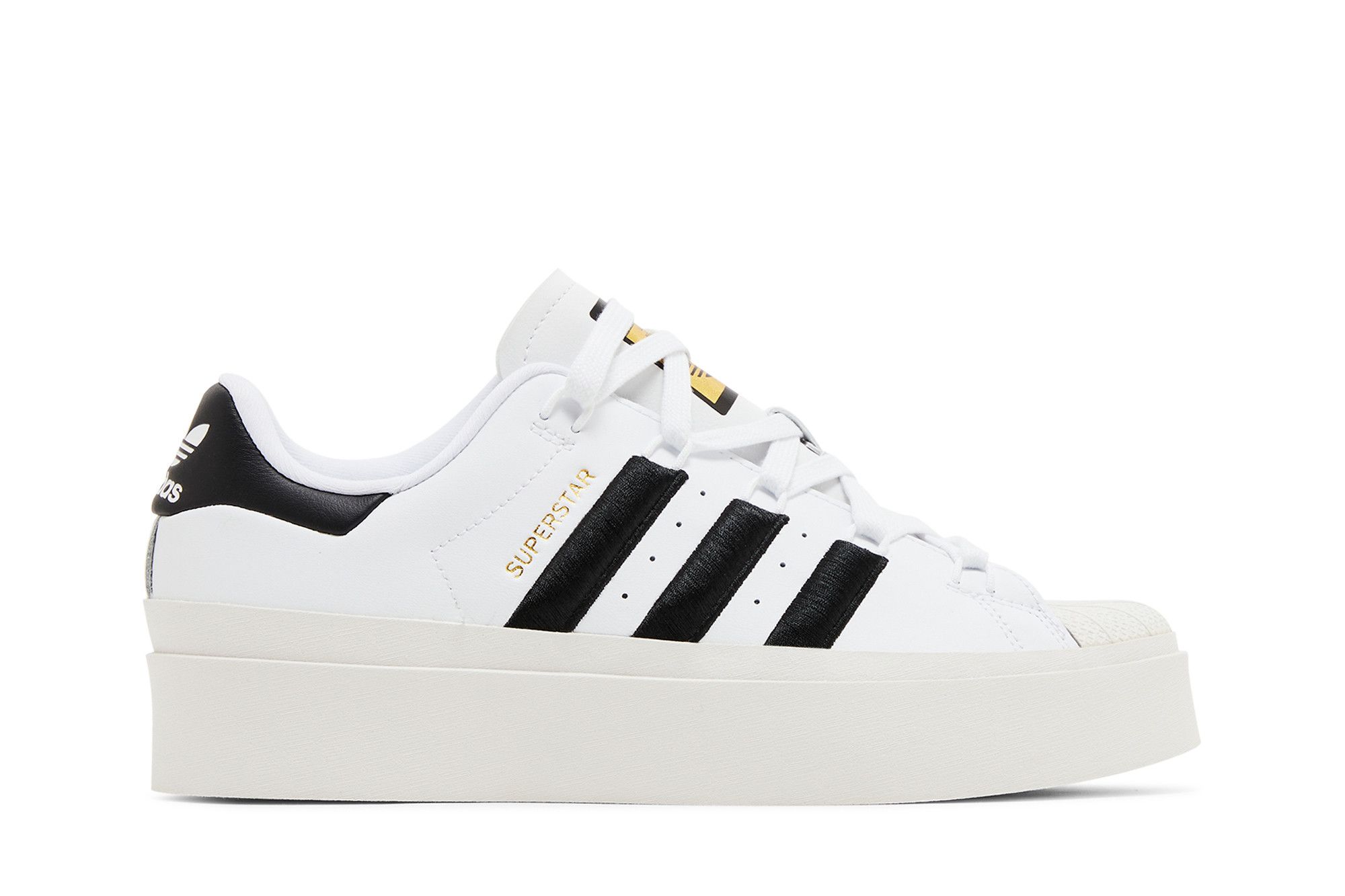 (Women) adidas Superstar Bonega 'White Black Gold Metallic' GX1840