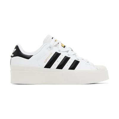 (W) adidas Superstar Bonega 'White Black Gold Metallic'