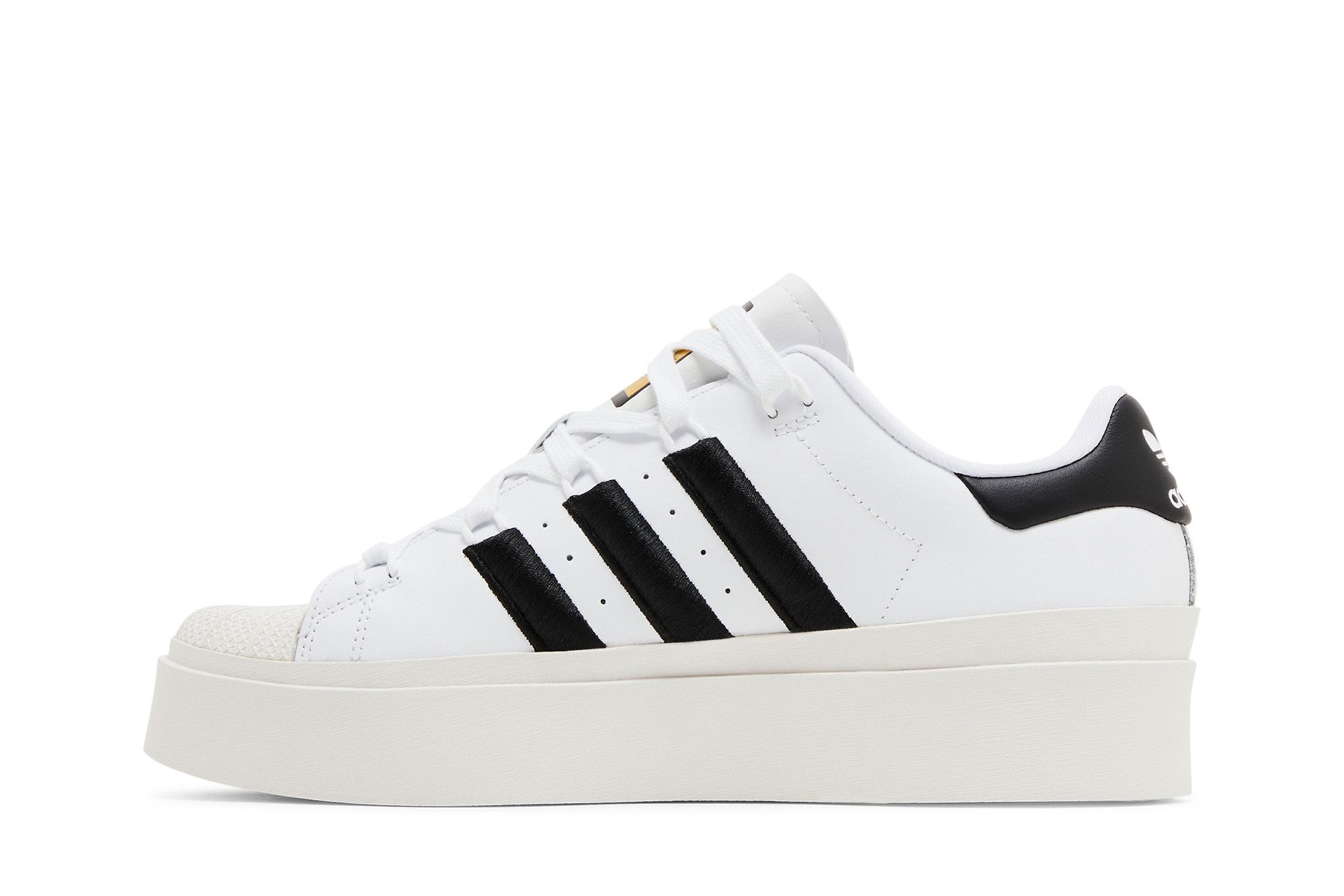 Shop (W) adidas Superstar Bonega 'Putih Hitam Emas Metalik' GX1840