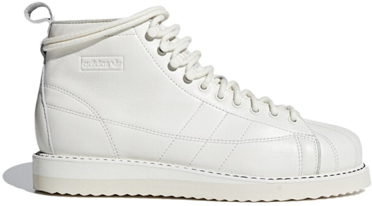 (W) 阿迪达斯Superstar靴子“纯白” B28162 Order (W) 阿迪达斯Superstar靴子“纯白” B28162