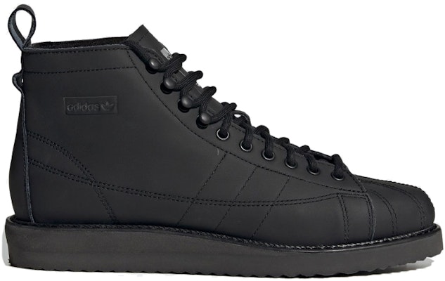 (W) adidas Superstar Boot Winterized Core Black Hitam Musim Sejuk FZ3835 Shop (W) adidas Superstar Boot Winterized Core Black Hitam Musim Sejuk FZ3835