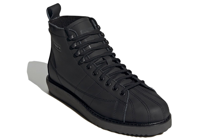 Purchase (W) 阿迪达斯 Superstar Boot Winterized 核心黑色靴子 FZ3835