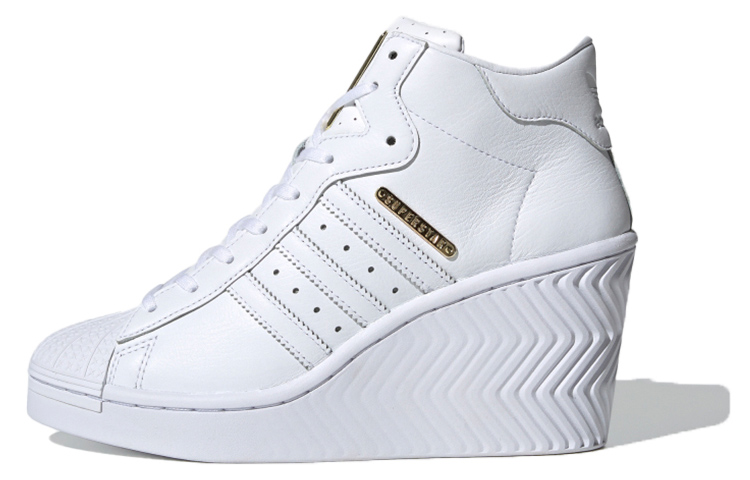 (Women) adidas Superstar Ellure 'White Gold Metallic' FW3198