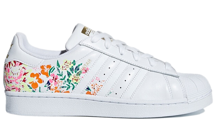 Order (W) adidas Superstar Emas Metallic Motif Bunga DB3495
