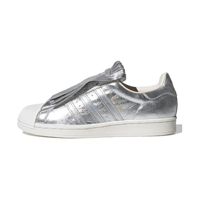 (W) adidas Superstar Fringe 'Silver Metallic'