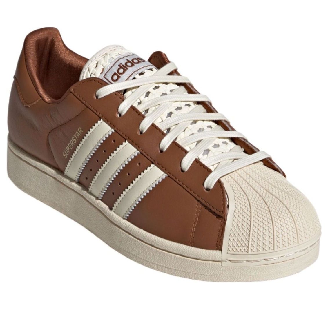 Shop (W) adidas Superstar II ''Donkerbrons Crème Wit'' KI3576