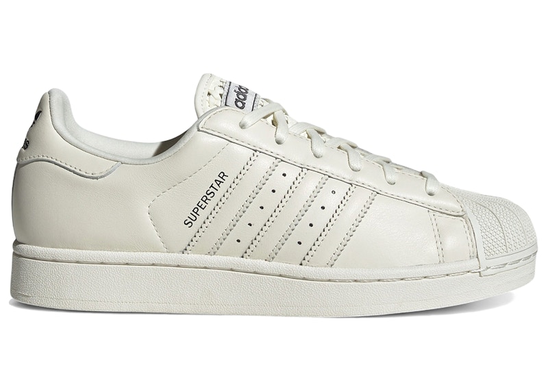 (W) adidas Superstar II Basketweave Tongue Off White