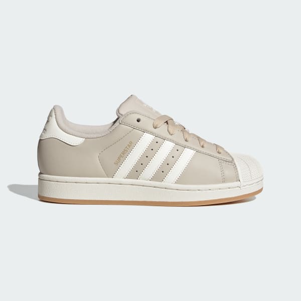 (Women) adidas Superstar II Beige/Off White/Gold Metallic IH4145