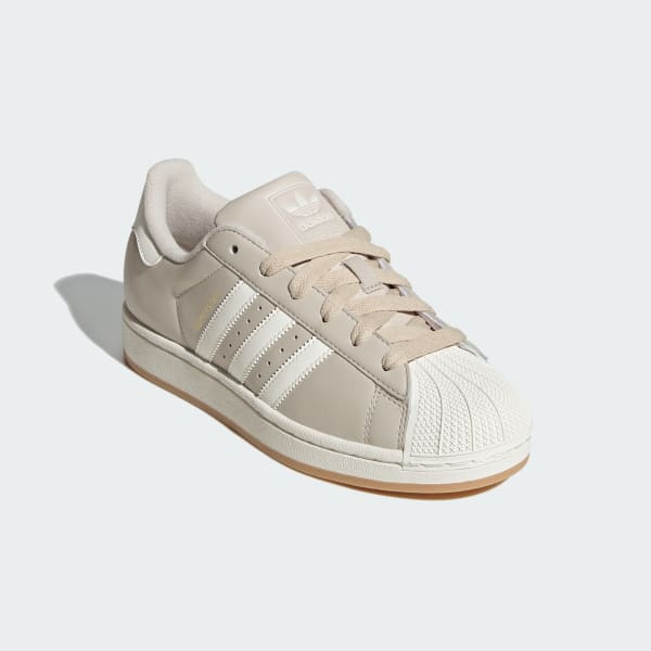 Purchase (Women) adidas Superstar II Beige/Off White/Gold Metallic IH4145