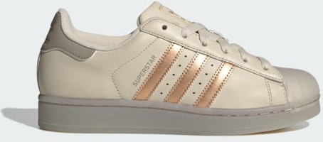 (Women) Adidas Superstar II Bliss/Copper Metallic/Putty Beige JR7355 (Women) Adidas Superstar II Bliss/Copper Metallic/Putty Beige JR7355