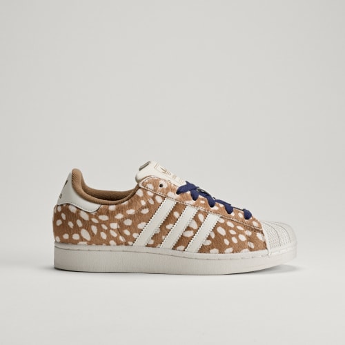 Lookbook (W) adidas Superstar II 棕沙色/米白色/深藍色 KJ4642