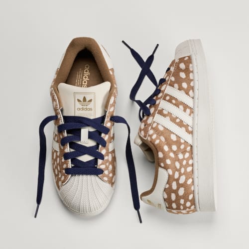 Shop (W) adidas Superstar II 棕沙色/米白色/深藍色 KJ4642