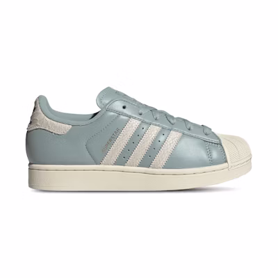 (W) adidas Superstar II Cream White Snakeskin Wonder Sage