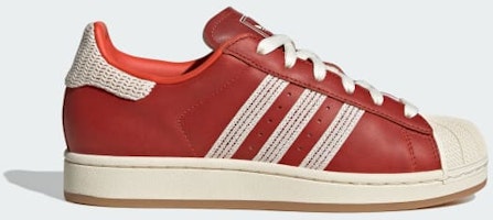 (Women) Adidas Superstar II Preloved Red/Cream White/Gum JH7099 (Women) Adidas Superstar II Preloved Red/Cream White/Gum JH7099