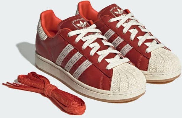 (Women) Adidas Superstar II Preloved Red/Cream White/Gum JH7099 Sizing (Women) Adidas Superstar II Preloved Red/Cream White/Gum JH7099