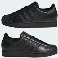 Cheap (W) adidas Superstar II 運動鞋 碳灰/核心黑/金屬金 IH6662