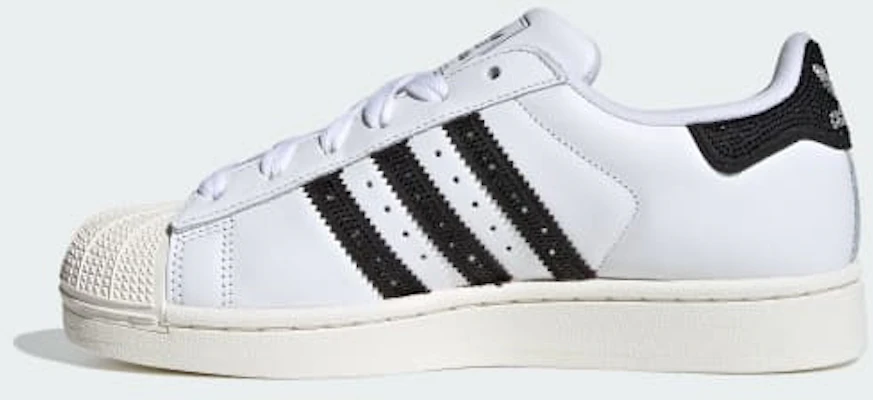 (W) 아디다스 슈퍼스타 II 스니커즈 클라우드 화이트/코어 블랙/오프 화이트 HQ2285 Details for (W) 아디다스 슈퍼스타 II 스니커즈 클라우드 화이트/코어 블랙/오프 화이트 HQ2285