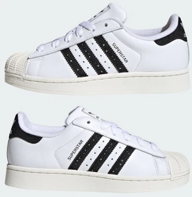 (W) 아디다스 슈퍼스타 II 스니커즈 클라우드 화이트/코어 블랙/오프 화이트 HQ2285 Sizing (W) 아디다스 슈퍼스타 II 스니커즈 클라우드 화이트/코어 블랙/오프 화이트 HQ2285