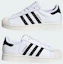 Sizing (W) 아디다스 슈퍼스타 II 스니커즈 클라우드 화이트/코어 블랙/오프 화이트 HQ2285