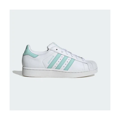 (W) Adidas Superstar II Sneakers Cloud White/Semi Flash Aqua/Easy Mint